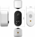 LAXIHUB GO1 IP CAMERA, 3600 W, 220 V, WHITE/BLACK - Image 3