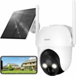 Laxihub-GO2T+SP2 2K/3MP Outdoor Full Colour Pan Tilt With Solar Panel