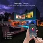 LAXIHUB-SMART Lamp 5W,Dimmable LED Support Amazon Alexa & Google Assistant Light Bulb Colour Changing WiFi x 2pcs. - Image 4
