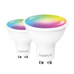 LAXIHUB-SMART Lamp 5W,Dimmable LED Support Amazon Alexa & Google Assistant Light Bulb Colour Changing WiFi x 2pcs.